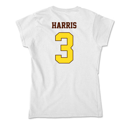 Western Michigan - NCAA Baseball : Julian Harris - Soft Style Women’s T-Shirt-1