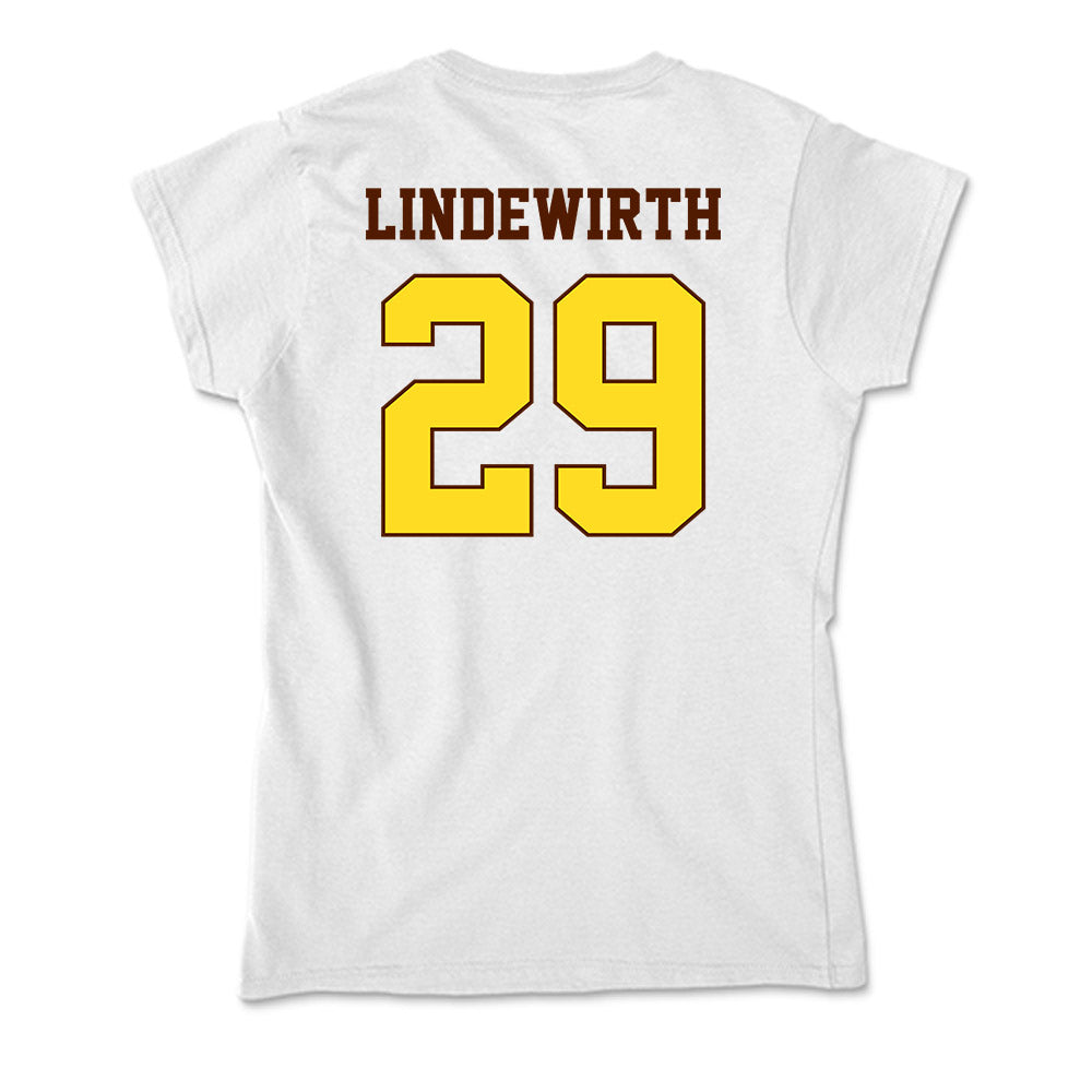 Western Michigan - NCAA Men's Soccer : Alex Lindewirth - Soft Style Women’s T-Shirt-1