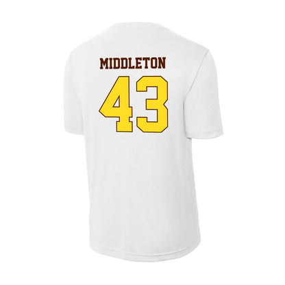 Western Michigan - NCAA Baseball : Cooper Middleton - Activewear T-Shirt-1
