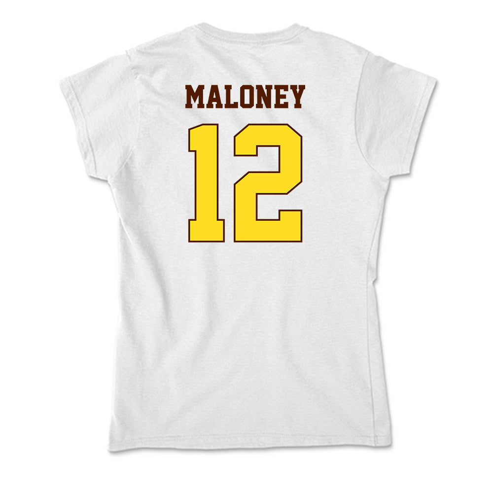 Western Michigan - NCAA Baseball : Michael Maloney - Soft Style Women’s T-Shirt-1
