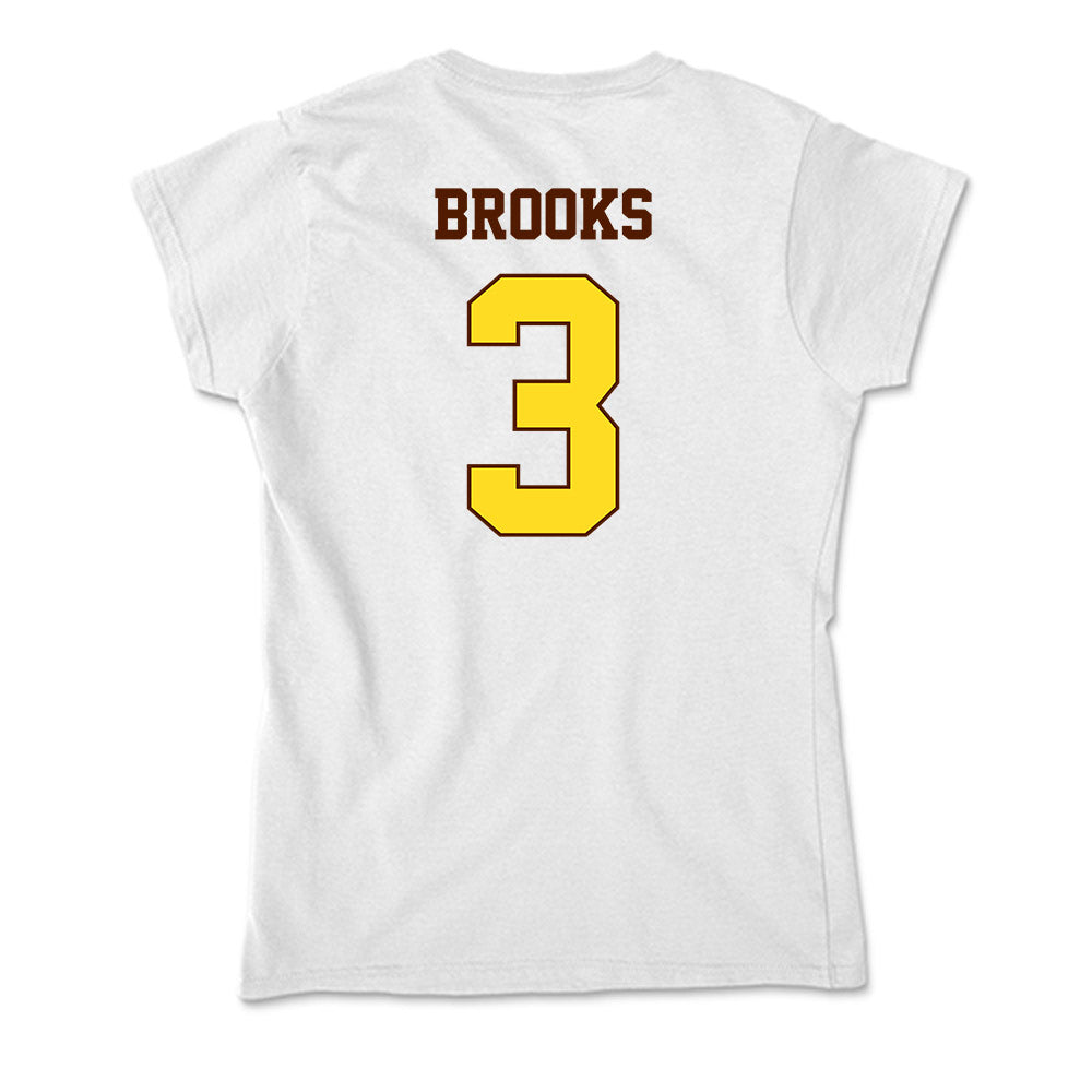 Western Michigan - NCAA Football : Baylin Brooks - Soft Style Women’s T-Shirt-1