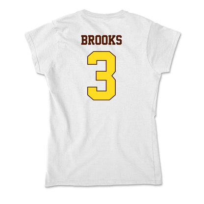 Western Michigan - NCAA Football : Baylin Brooks - Soft Style Women’s T-Shirt-1