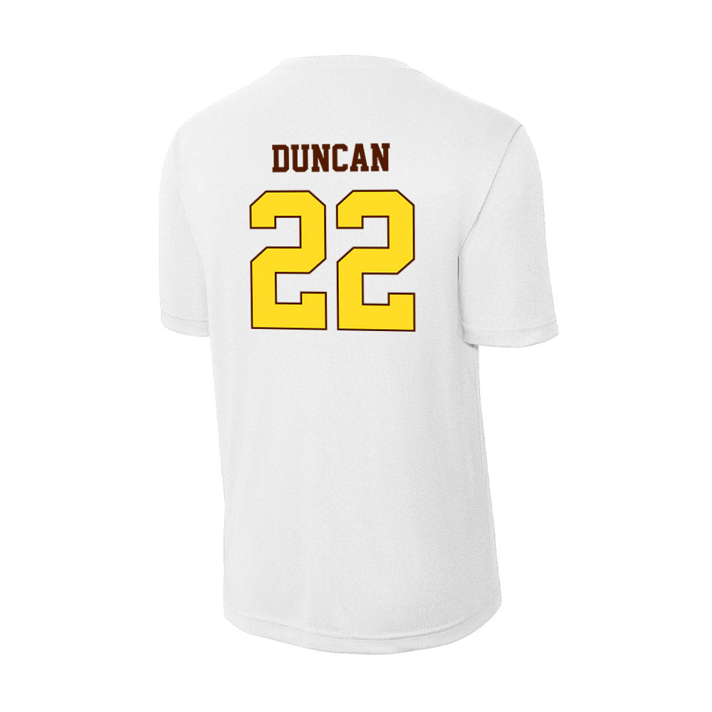 Western Michigan - NCAA Softball : Isabella Duncan - Activewear T-Shirt-1
