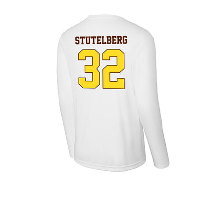 Western Michigan - NCAA Women's Basketball : Maggie Stutelberg - Activewear Long Sleeve T-Shirt-1