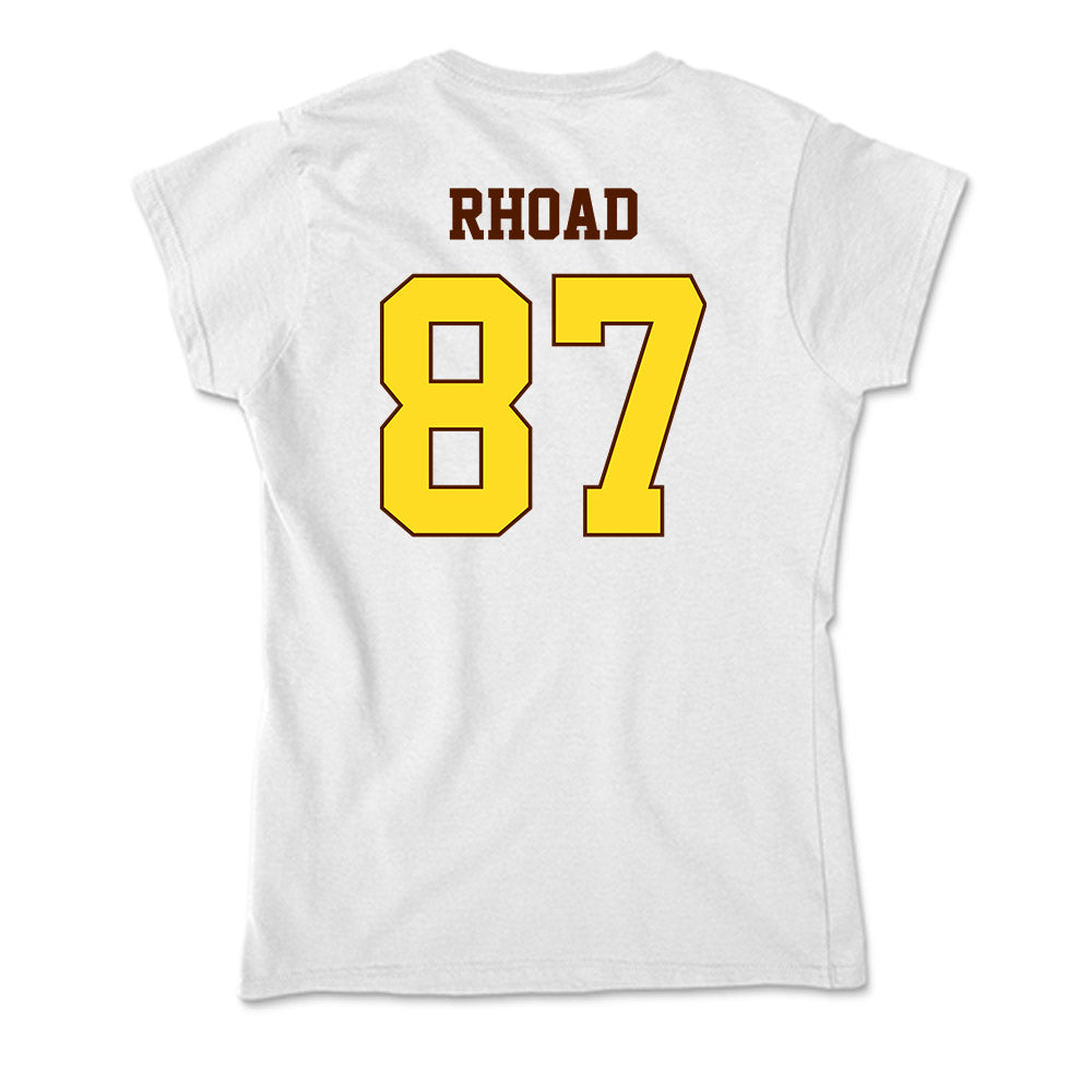 Western Michigan - NCAA Football : Brady Rhoad - Soft Style Women’s T-Shirt-1