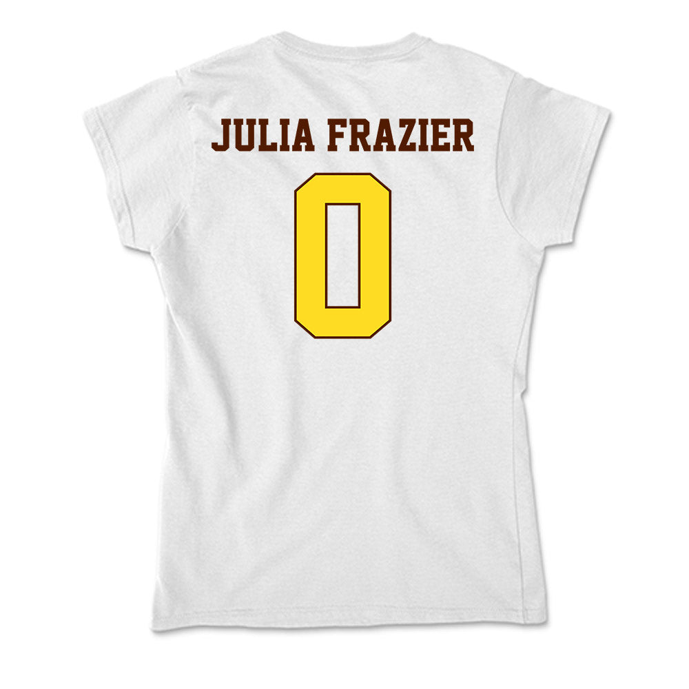 Western Michigan - NCAA Women's Tennis : Julia Julia Frazier - Soft Style Women’s T-Shirt-1