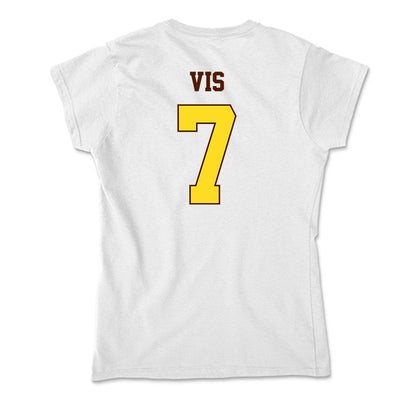 Western Michigan - NCAA Men's Basketball : Carson Vis - Soft Style Women’s T-Shirt-1