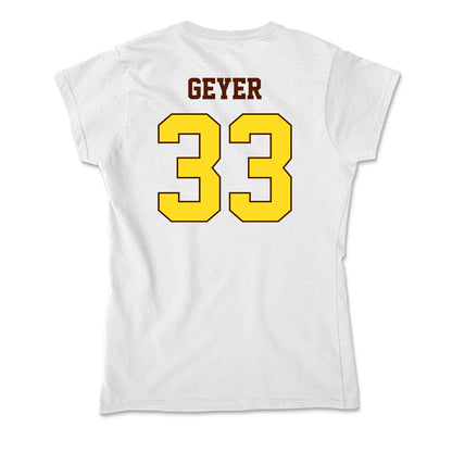 Western Michigan - NCAA Softball : Ava Geyer - Soft Style Women’s T-Shirt-1