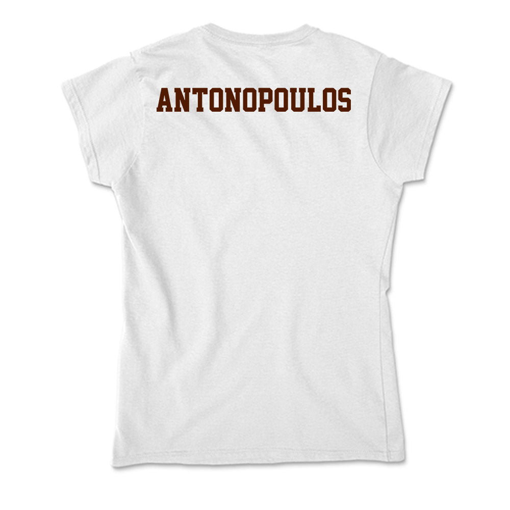 Western Michigan - NCAA Men's Tennis : Alex Antonopoulos - Soft Style Women’s T-Shirt-1
