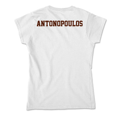 Western Michigan - NCAA Men's Tennis : Alex Antonopoulos - Soft Style Women’s T-Shirt-1