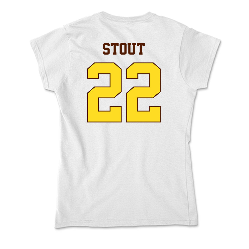 Western Michigan - NCAA Men's Soccer : Jonathan Stout - Soft Style Women’s T-Shirt-1
