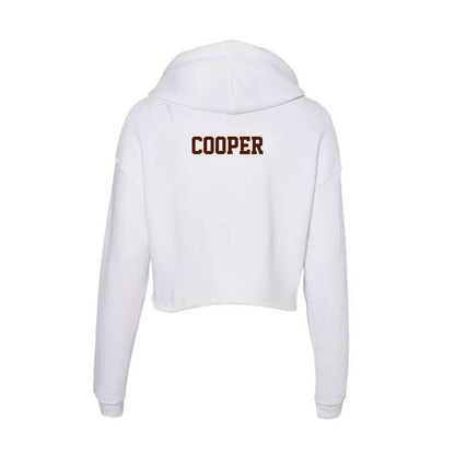Western Michigan - NCAA Women's Gymnastics : Kennedy Cooper - Women's Crop Fleece Hoodie-1