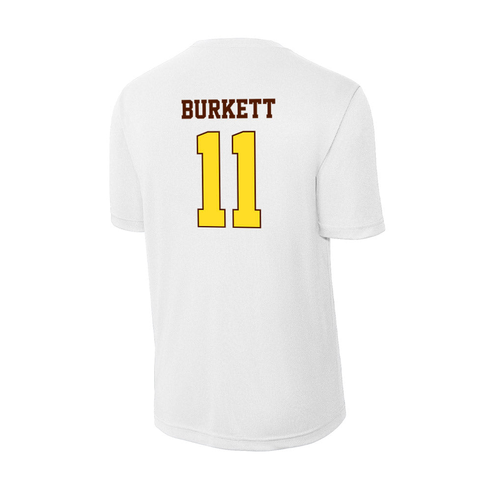 Western Michigan - NCAA Men's Soccer : Connor Burkett - Activewear T-Shirt-1