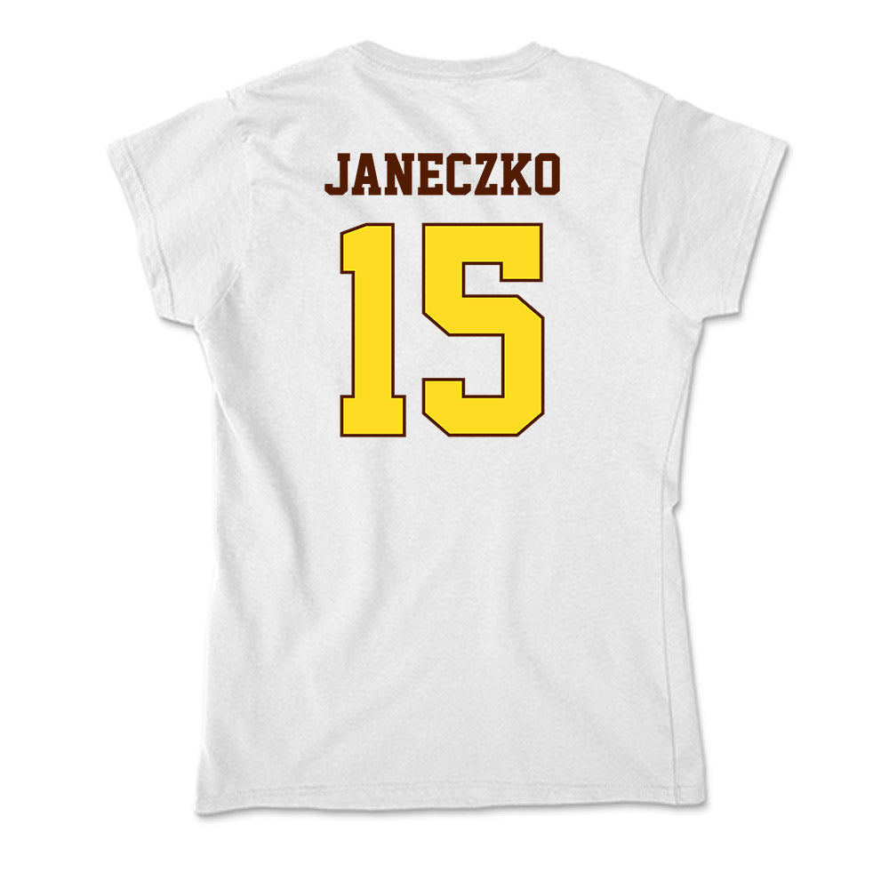 Western Michigan - NCAA Softball : Liliana Janeczko - Soft Style Women’s T-Shirt-1
