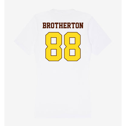 Western Michigan - NCAA Football : Ryan Brotherton - Women's V-Neck T-Shirt-1