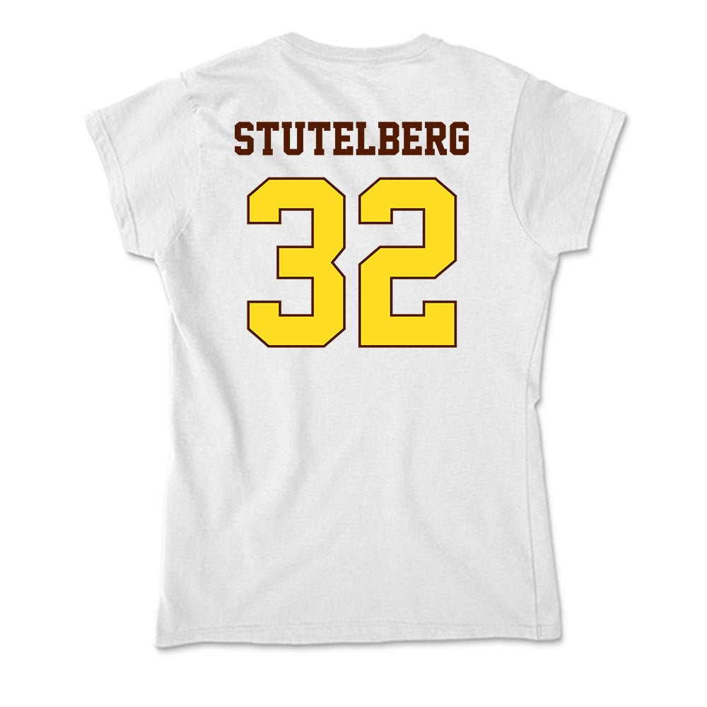 Western Michigan - NCAA Women's Basketball : Maggie Stutelberg - Soft Style Women’s T-Shirt-1