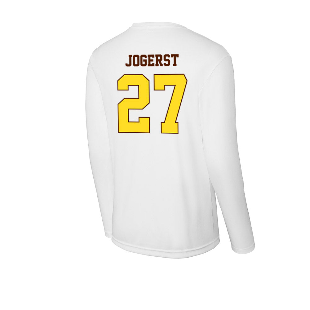 Western Michigan - NCAA Men's Soccer : Adrian Jogerst - Activewear Long Sleeve T-Shirt-1