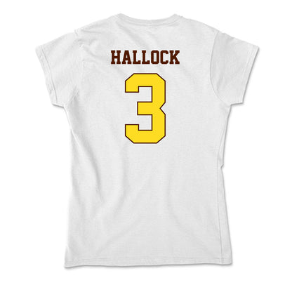 Western Michigan - NCAA Football : Tate Hallock - Soft Style Women’s T-Shirt-1