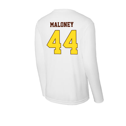 Western Michigan - NCAA Baseball : Matt Maloney - Activewear Long Sleeve T-Shirt-1