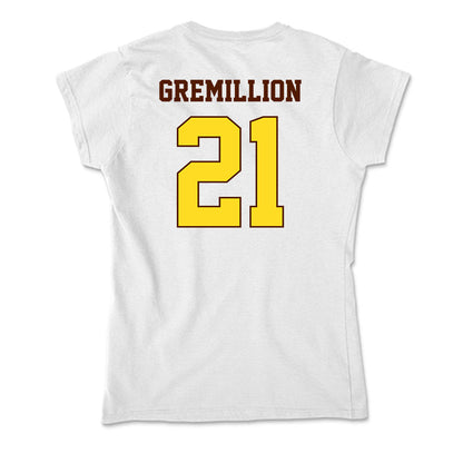 Western Michigan - NCAA Softball : Jensen Gremillion - Soft Style Women’s T-Shirt-1
