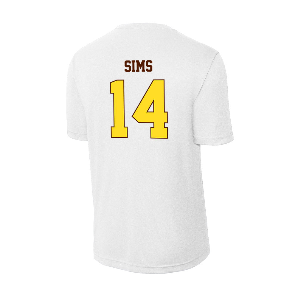 Western Michigan - NCAA Football : Jarvarius Sims - Activewear T-Shirt-1