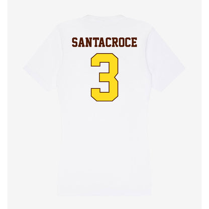 Western Michigan - NCAA Men's Soccer : Giuseppe Santacroce - Women's V-Neck T-Shirt-1