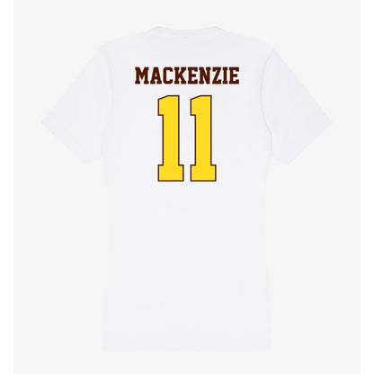 Western Michigan - NCAA Men's Ice Hockey : Tyler MacKenzie - Women's V-Neck T-Shirt-1