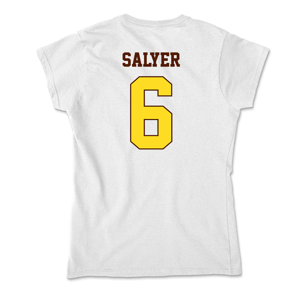 Western Michigan - NCAA Softball : Kaylee Salyer - Soft Style Women’s T-Shirt-1