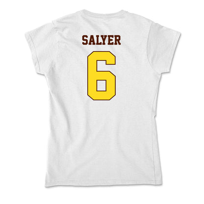 Western Michigan - NCAA Softball : Kaylee Salyer - Soft Style Women’s T-Shirt-1
