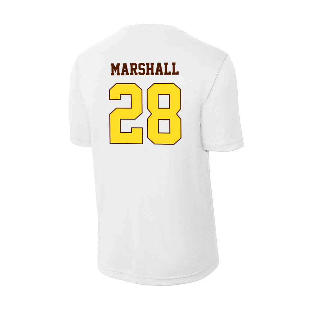 Western Michigan - NCAA Baseball : Trevor Marshall - Activewear T-Shirt-1