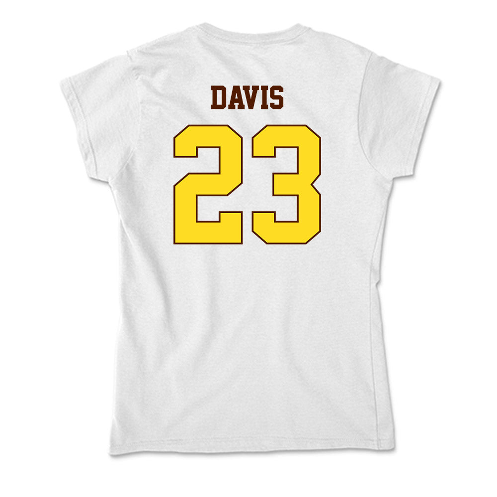 Western Michigan - NCAA Football : Jayden Davis - Soft Style Women’s T-Shirt-1