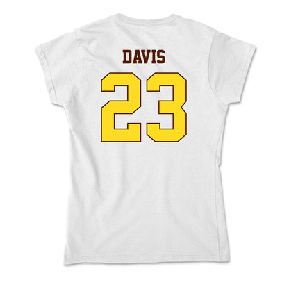 Western Michigan - NCAA Football : Jayden Davis - Soft Style Women’s T-Shirt-1