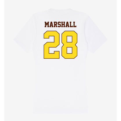 Western Michigan - NCAA Baseball : Trevor Marshall - Women's V-Neck T-Shirt-1