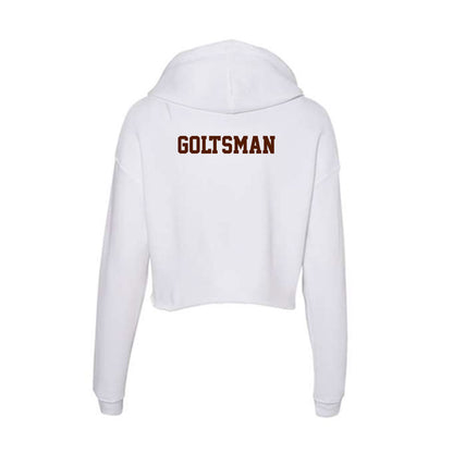 Western Michigan - NCAA Women's Gymnastics : Estee Goltsman - Women's Crop Fleece Hoodie-1