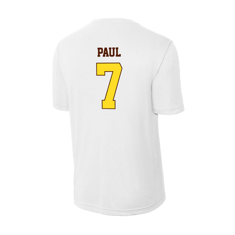 Western Michigan - NCAA Football : Isaiah Paul - Activewear T-Shirt-1