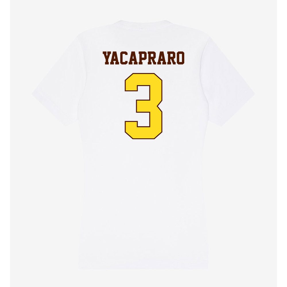 Western Michigan - NCAA Softball : Emily Yacapraro - Women's V-Neck T-Shirt-1