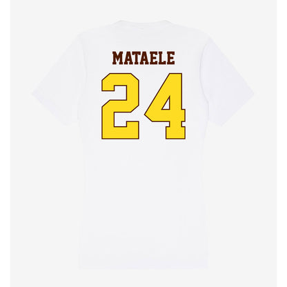 Western Michigan - NCAA Football : Ofa Mataele - Women's V-Neck T-Shirt-1