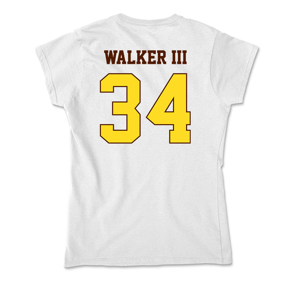 Western Michigan - NCAA Football : Versie Walker III - Soft Style Women’s T-Shirt-1