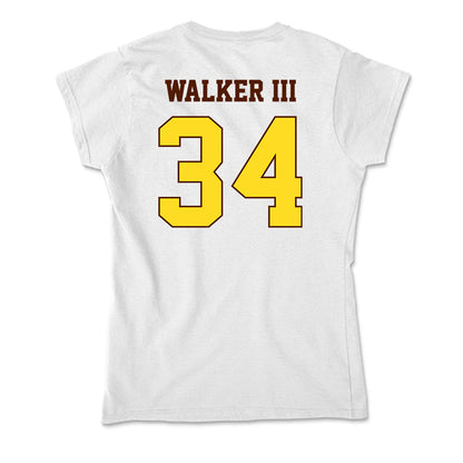 Western Michigan - NCAA Football : Versie Walker III - Soft Style Women’s T-Shirt-1