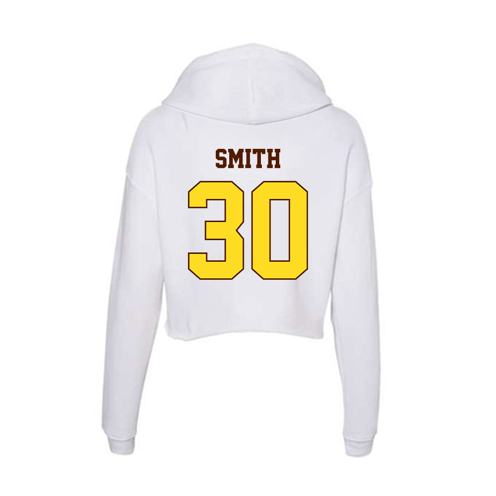 Western Michigan - NCAA Softball : Haleigh Smith - Women's Crop Fleece Hoodie-1