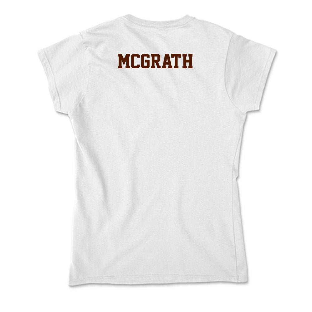 Western Michigan - NCAA Women's Cross Country : Larissa McGrath - Soft Style Women’s T-Shirt-1