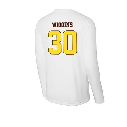 Western Michigan - NCAA Women's Basketball : Morasha Wiggins - Activewear Long Sleeve T-Shirt-1