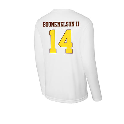 Western Michigan - NCAA Football : Keivin Boone-Nelson II - Activewear Long Sleeve T-Shirt-1