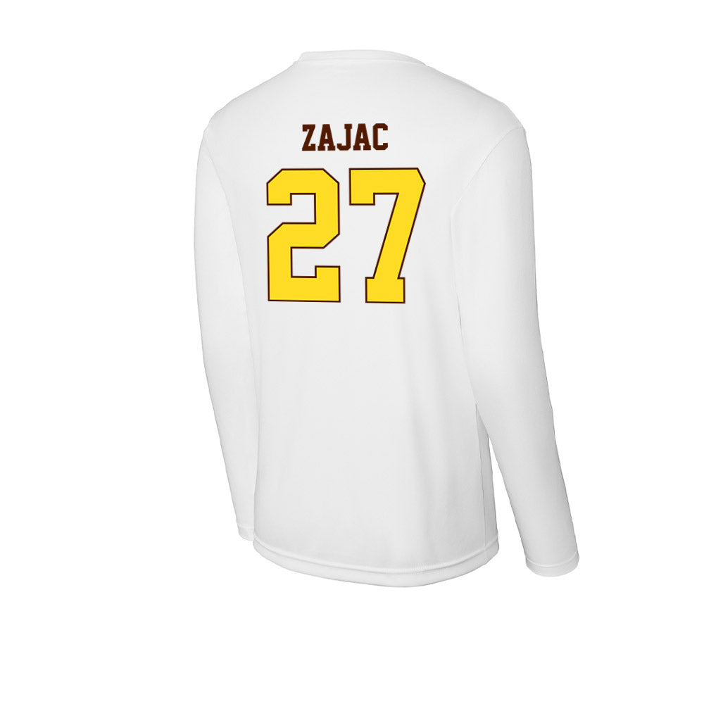 Western Michigan - NCAA Baseball : Nolan Zajac - Activewear Long Sleeve T-Shirt-1