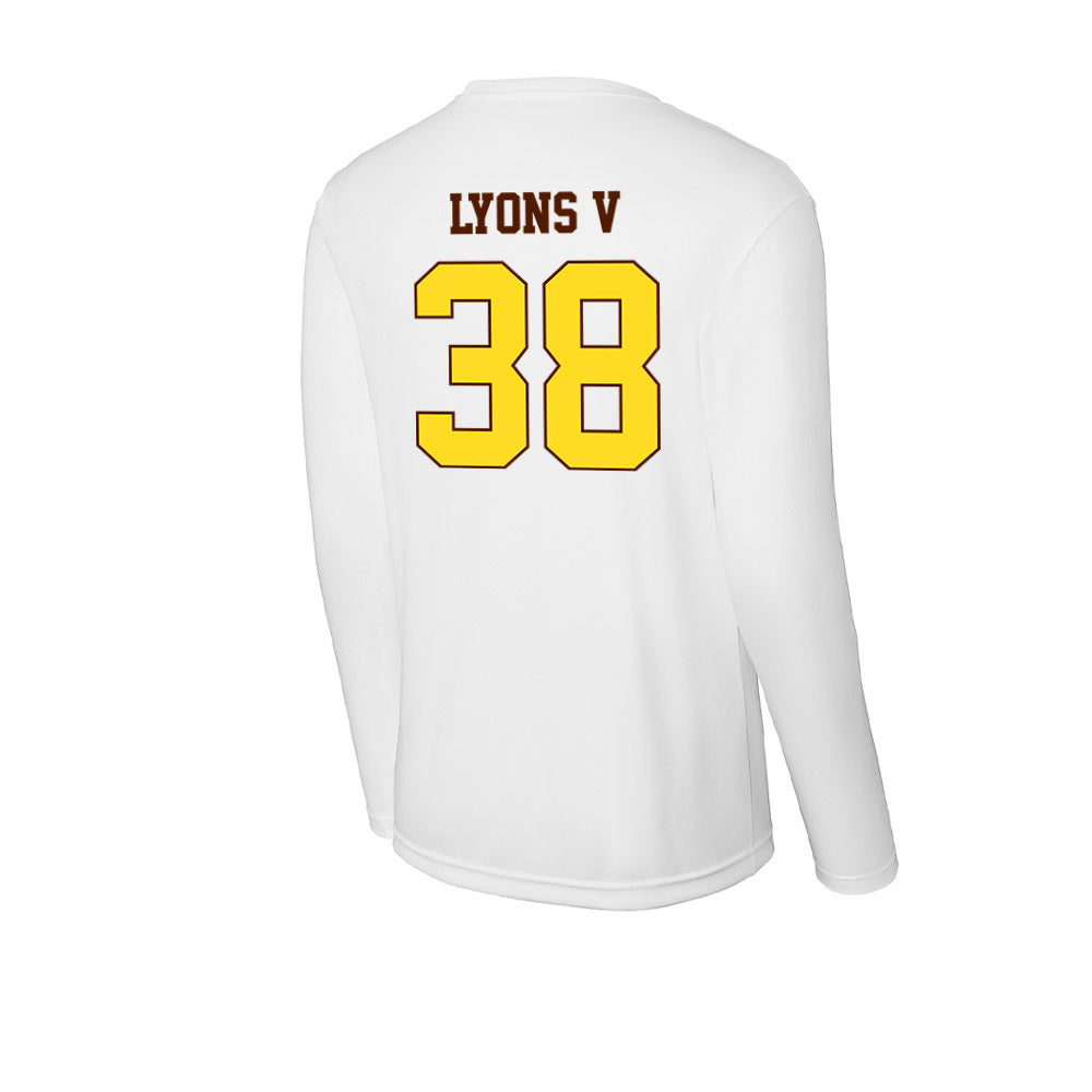 Western Michigan - NCAA Football : Spencer Lyons V - Activewear Long Sleeve T-Shirt-1