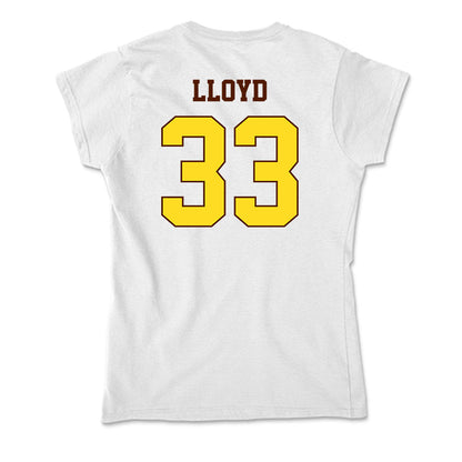 Western Michigan - NCAA Football : Joshua Lloyd - Soft Style Women’s T-Shirt-1