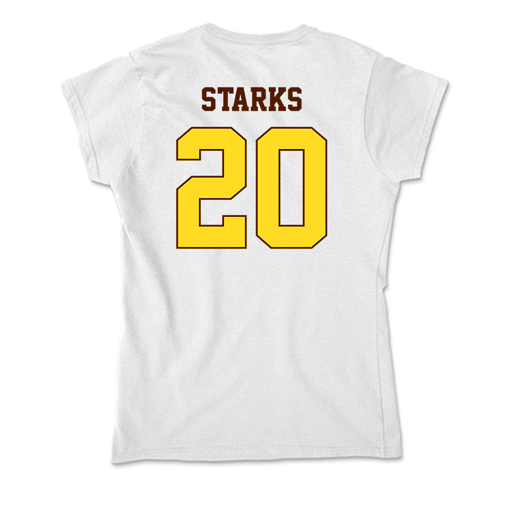 Western Michigan - NCAA Women's Basketball : Kailey Starks - Soft Style Women’s T-Shirt-1