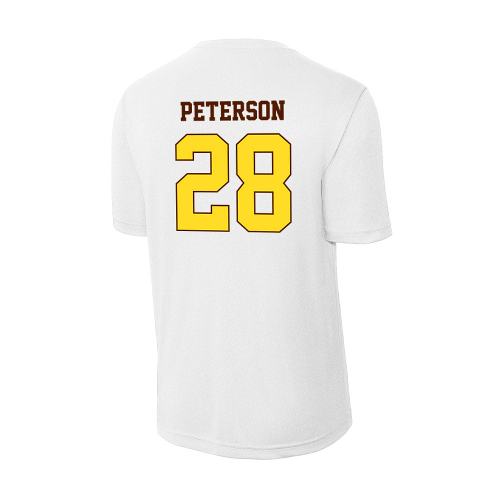 Western Michigan - NCAA Football : Will Peterson - Activewear T-Shirt-1