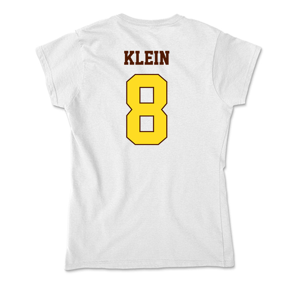 Western Michigan - NCAA Men's Soccer : Jordan Klein - Soft Style Women’s T-Shirt-1