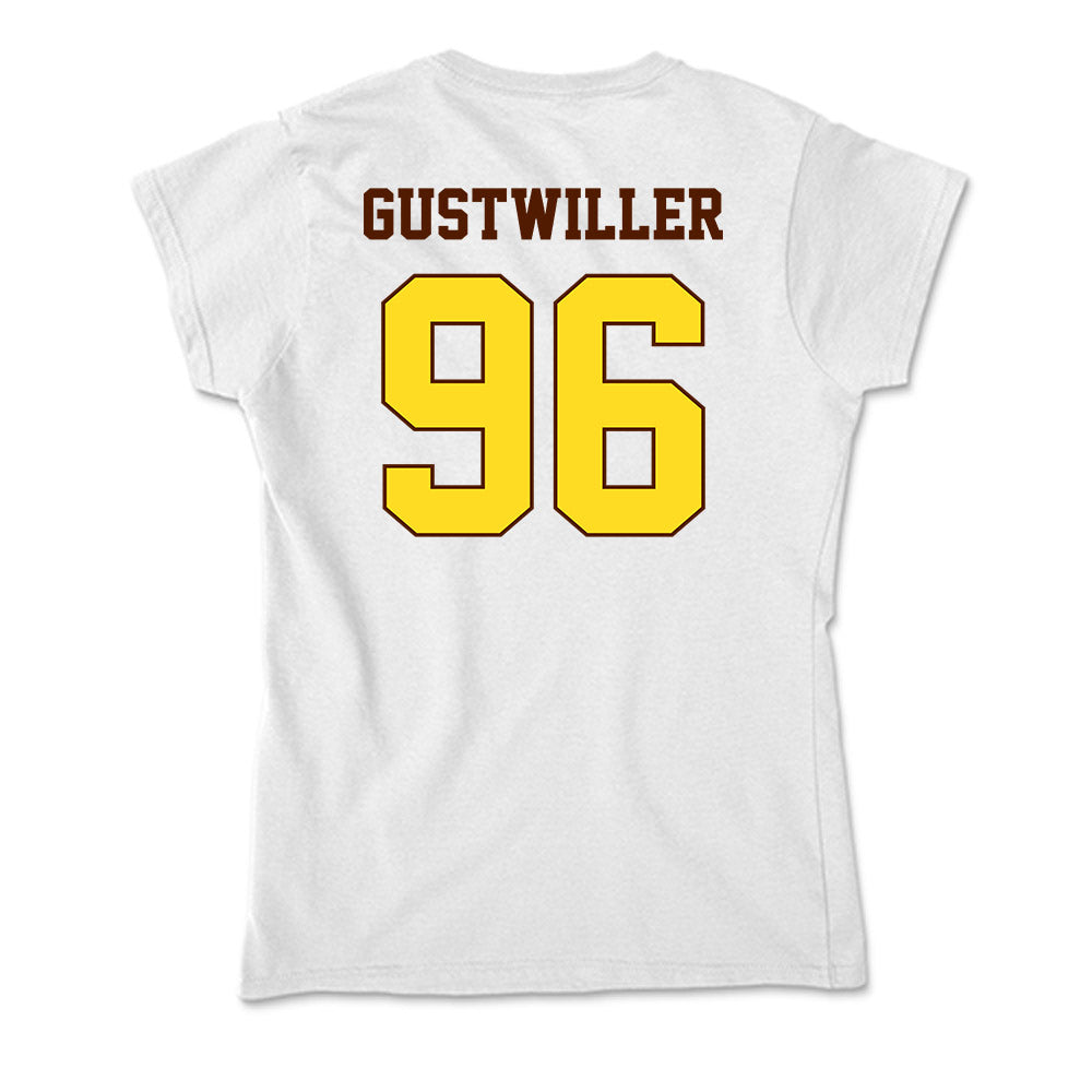 Western Michigan - NCAA Football : Dalton Gustwiller - Soft Style Women’s T-Shirt-1